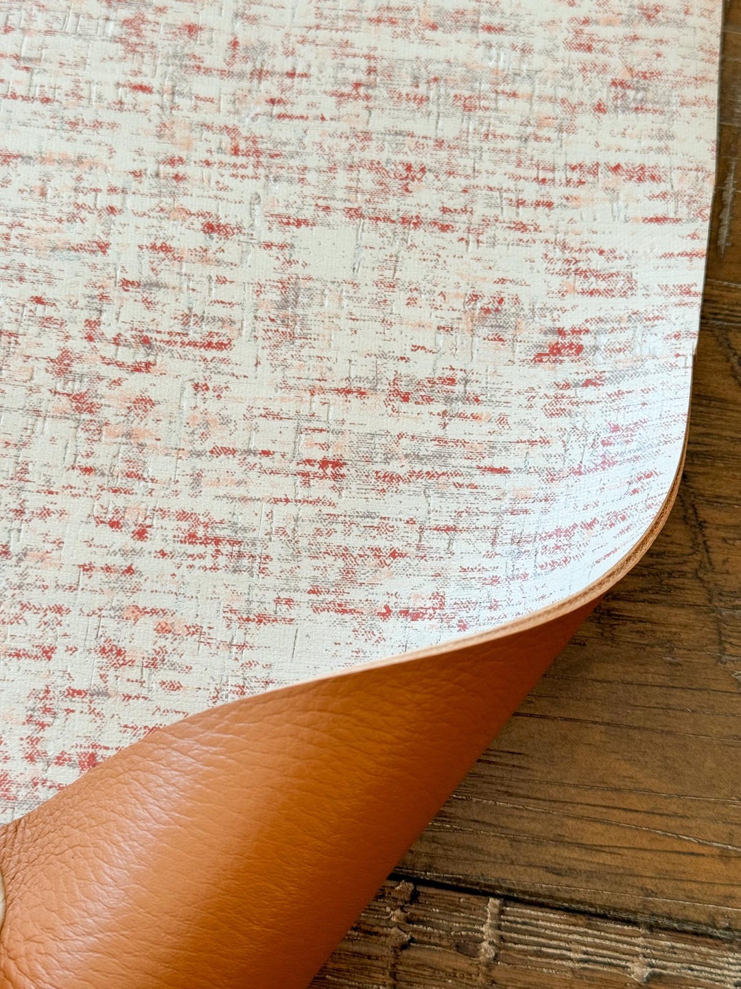 Organic Linen 8x10 Leather Backed Cork Sheets - Etsy