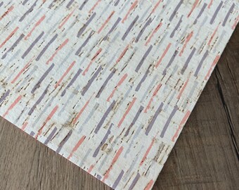 Shades of Clay 8x10 Leather Backed Cork Sheets