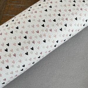 Heartbreaker in White 8x10 on Genuine Cowhide Sheets