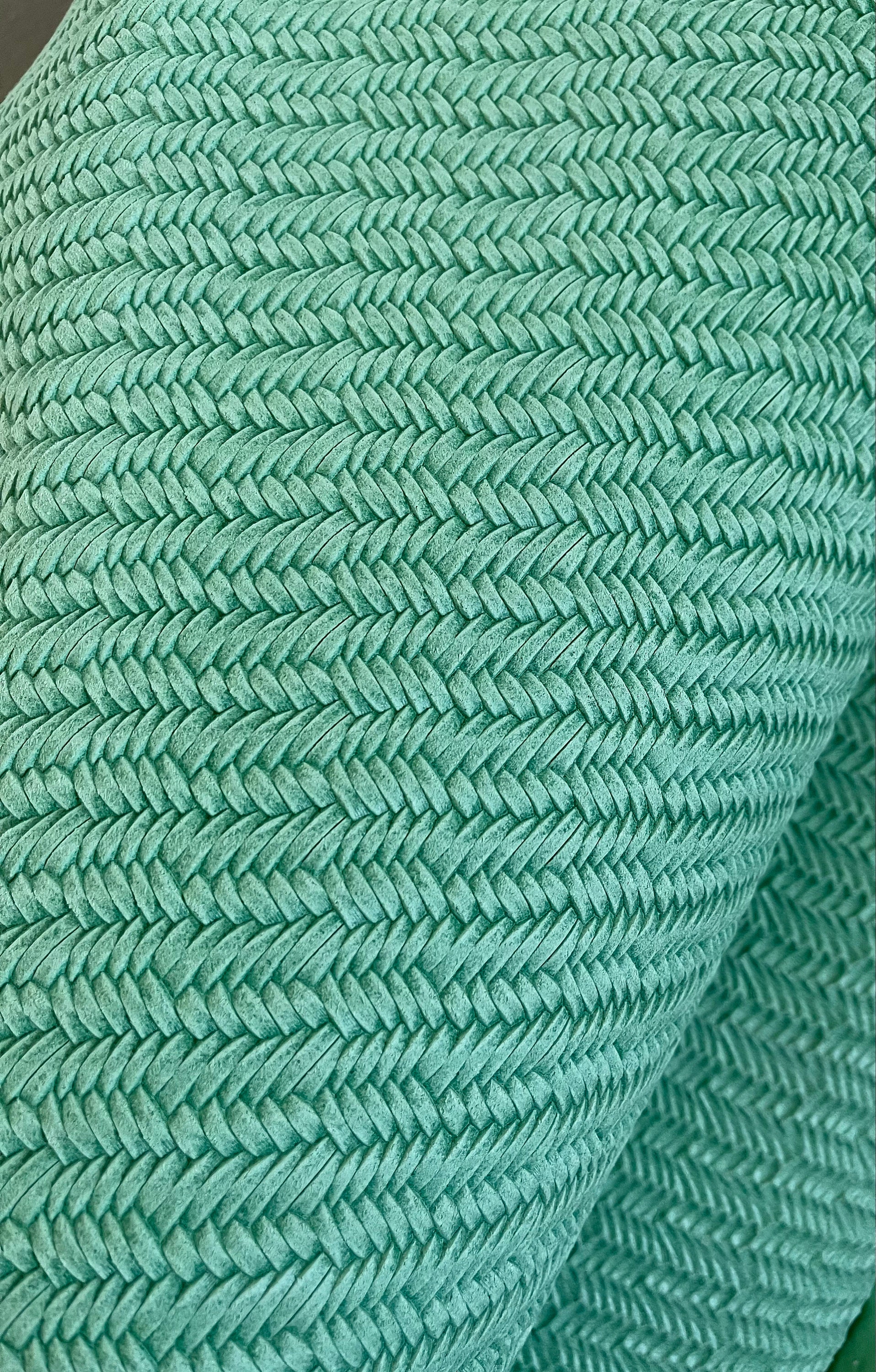 Mint Braid 8x10 Genuine Leather Sheets for Earrings