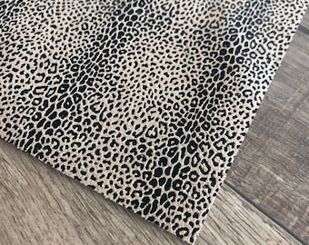 Beige Baby Cheetah 8x10 Genuine Suede Sheets