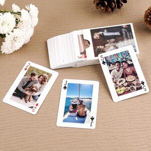 Carte da gioco personalizzate / Regalo per il decimo anniversario, Biglietti d'auguri personalizzati per l'anniversario, Regalo per il nono anniversario di matrimonio, Mazzo di carte come regalo per il marito
