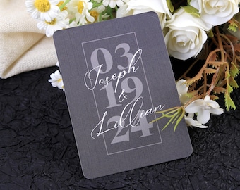 Custom Wedding Day Gift - Playing Cards | Unique Wedding Favor | Wedding Sign in Deck | Wedding Book Cards | Wedding Party Gifts