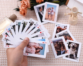 Personalized Pictures Playing Cards: Custom 2 Jokers and A-K