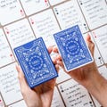 Personalized Guest Book Playing Cards: 28 Colors for Wedding