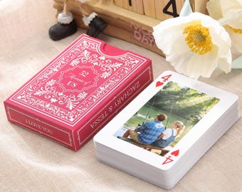 Personalized 52 Photos Playing Cards: Shuffling & Handling As a Regular Deck