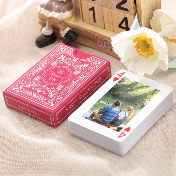 Personalized 52 Photos Playing Cards: Shuffling & Handling As a Regular Deck