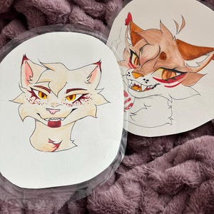 Custom Furry Badge Commission