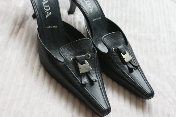Retro ‘90s Authentic Prada Mules