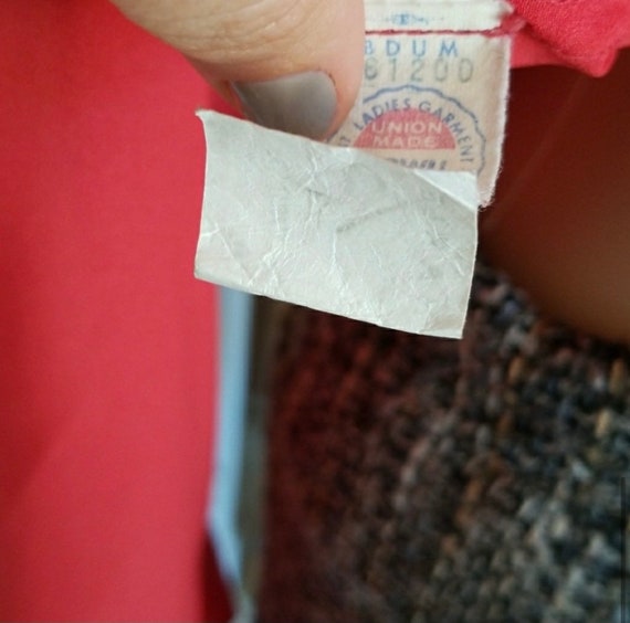 Antique ‘50s Hooded Blouse - image 4