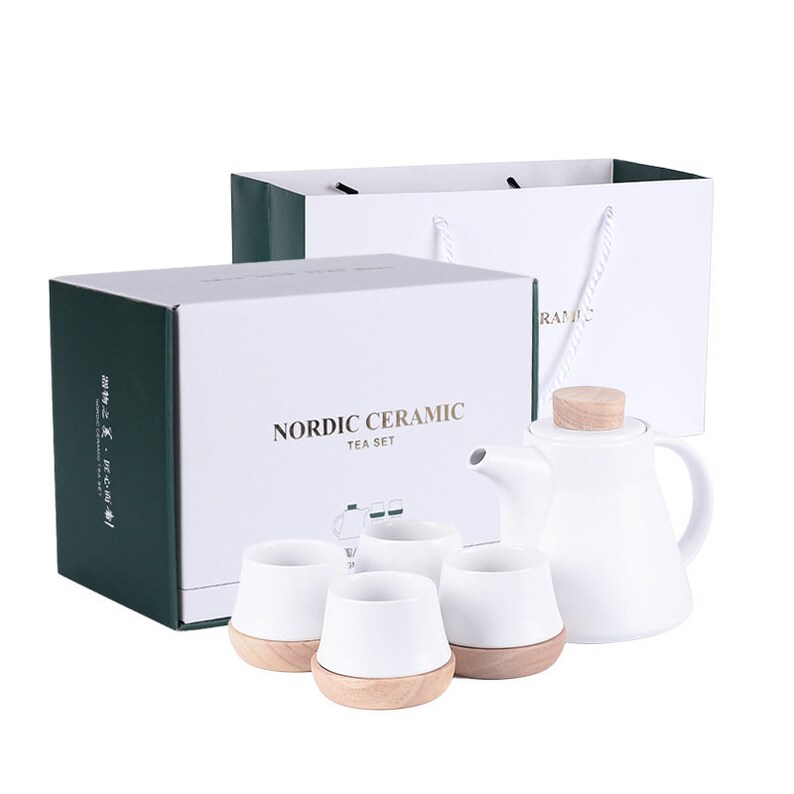 Ceramic Tea Set Ceramic Teapot Set Teapot and Tea Cups Set Etsy