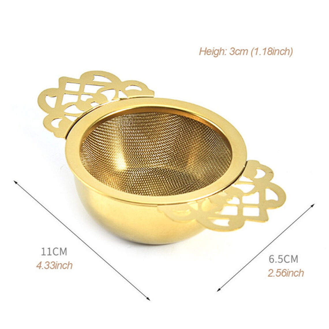 Passoire à Thé En Acier Inoxydable Bodhi2000 - Pour Tasses Et Mugs, Maille Fine