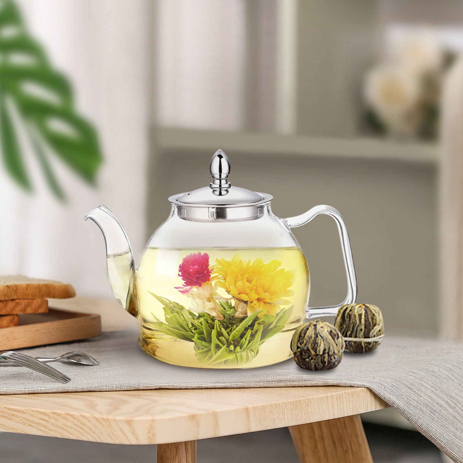 12pcs white blooming tea in gift tin 12types flowering teas Etsy