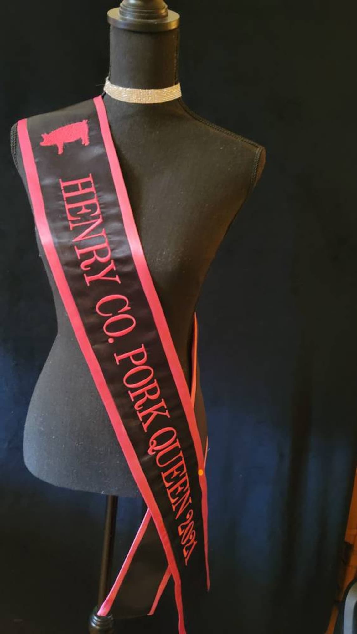 CUSTOM EMBROIDERED SASHES Etsy