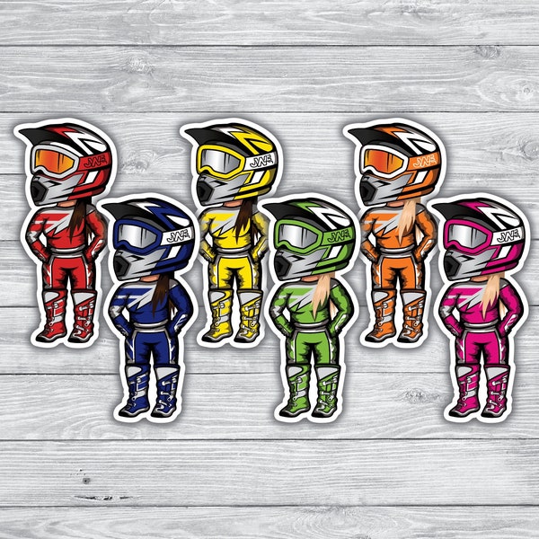 Moto Mom Vinyl Sticker | Dirt Bike Decal