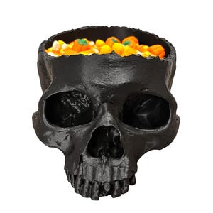 3D Printed Spooky Skull Bowl | Candy Bowl | Planter | PLA Filament