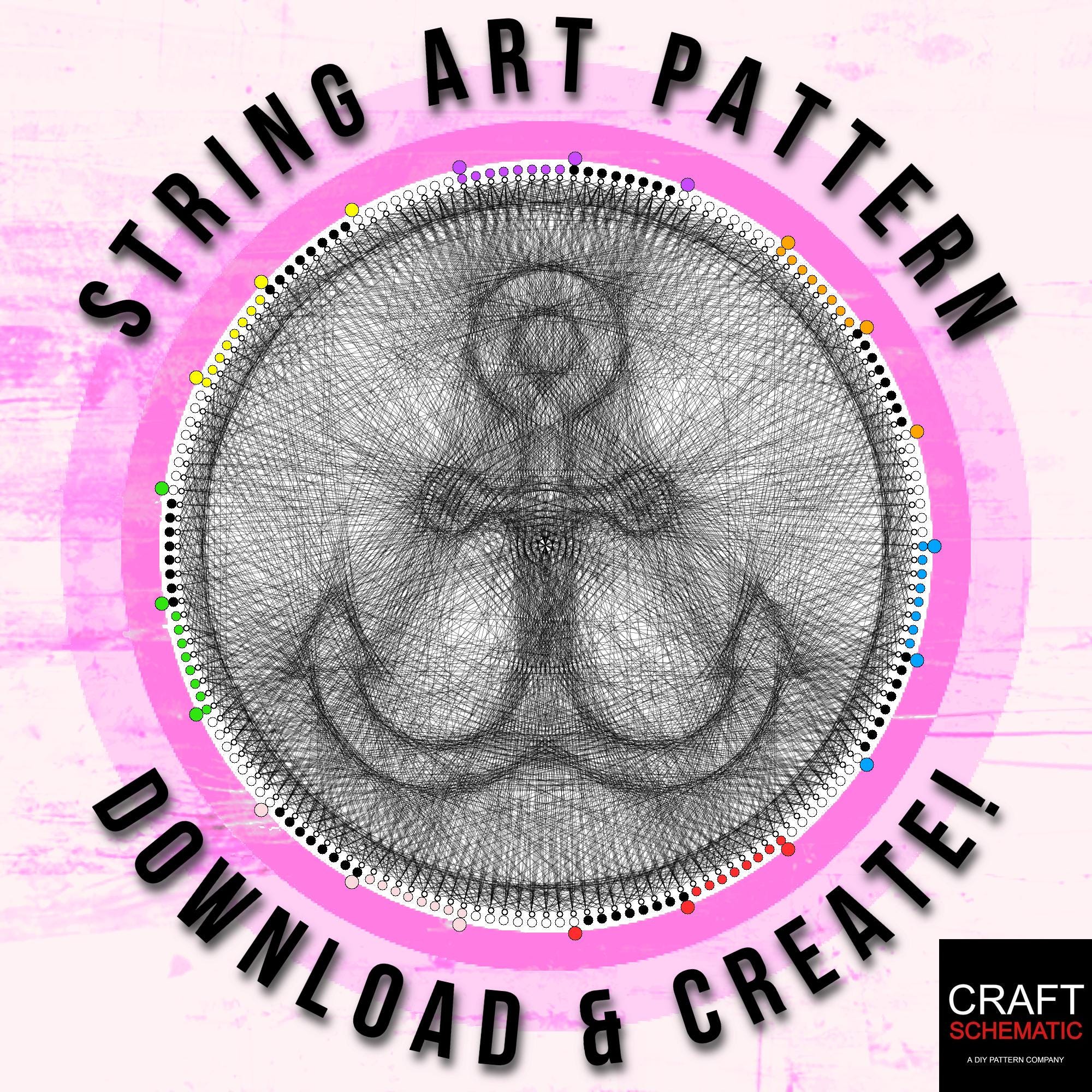 Anchor String Art Template: DIY Digital Kit (PDF Pattern) - Etsy