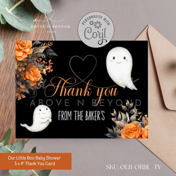 Spooky Thank You - Etsy