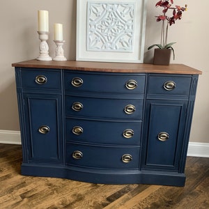 Navy Blue Buffet || Sold! Do not purchase!