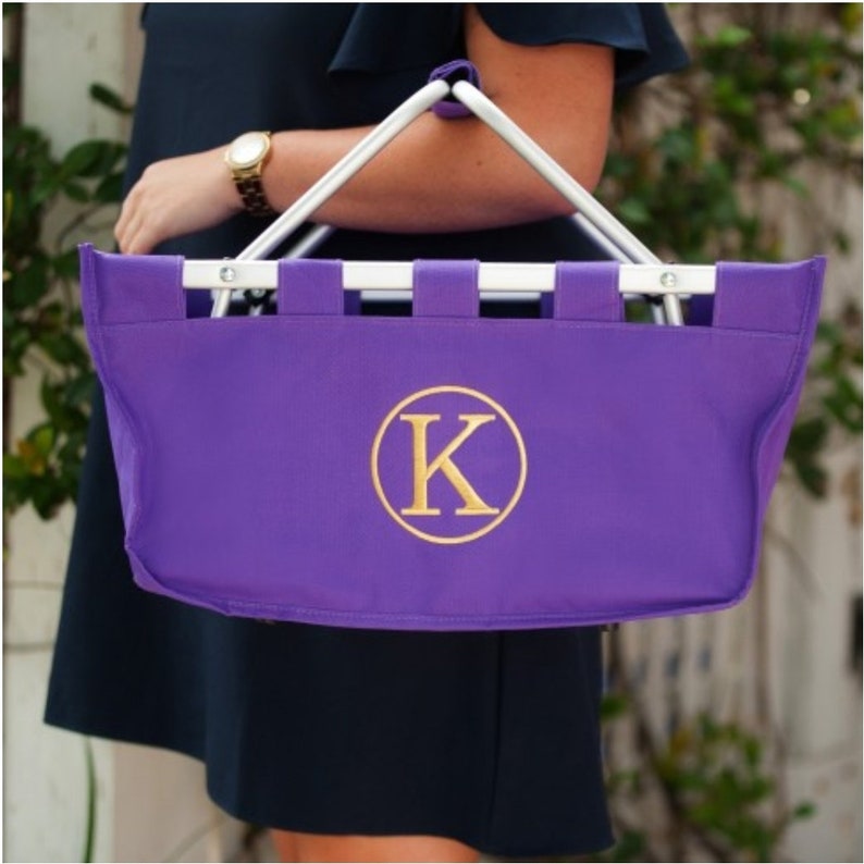 Personalized Market Bag Teacher Tote Bag Reusable Grocery Bag Gift For Her, Bridesmaid Tote Bag