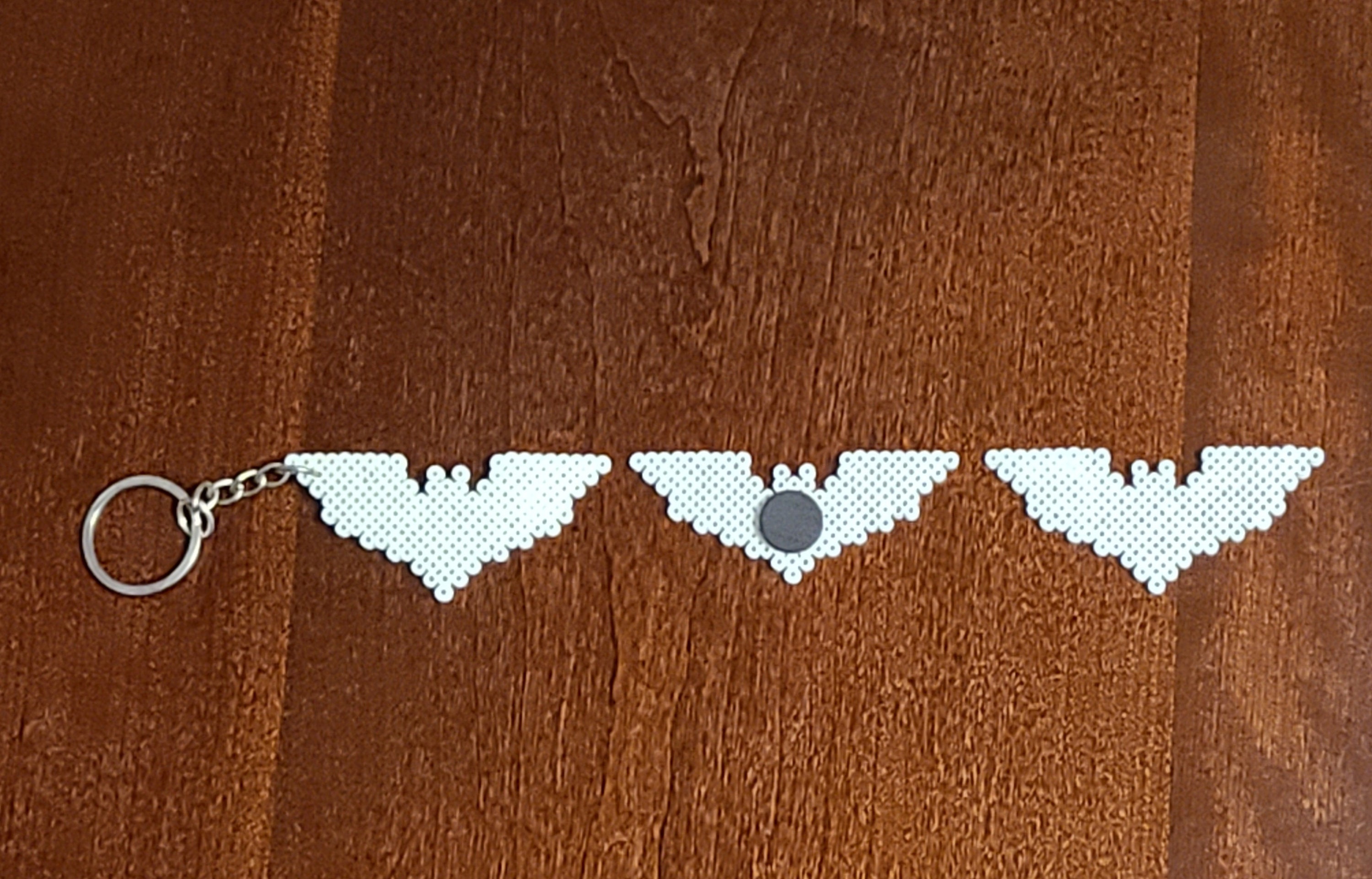 Mini Perler Bead Dark Knight Bat Symbol - Etsy