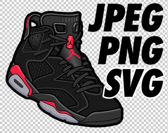 Jordan 6 infrared | Etsy España