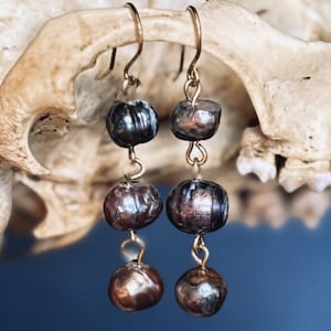 Pearl earrings