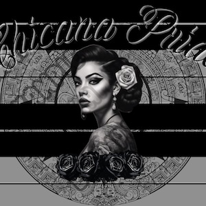 Chicana Pride Black and Grey