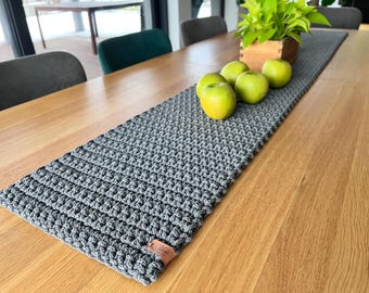 Tischläufer: gestrickte Häkel Tischdekoration