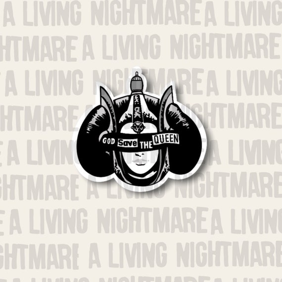 Padmé Amidala / God Save the Queen Vinyl Sticker 
