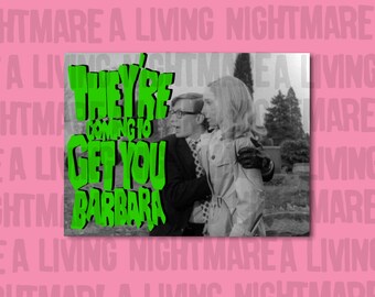 Night of the Living Dead Vinyl Sticker