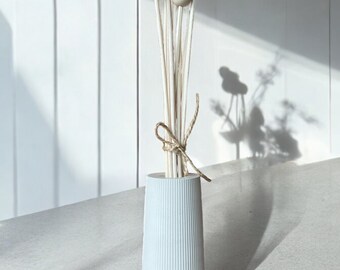 Reed Diffusor • Ätherisches Öl Reed Diffusor • Öl Diffusor • Phthalatfreier Diffusor • Ungiftig • Handgefertigter Reed Diffusor im Zementtopf