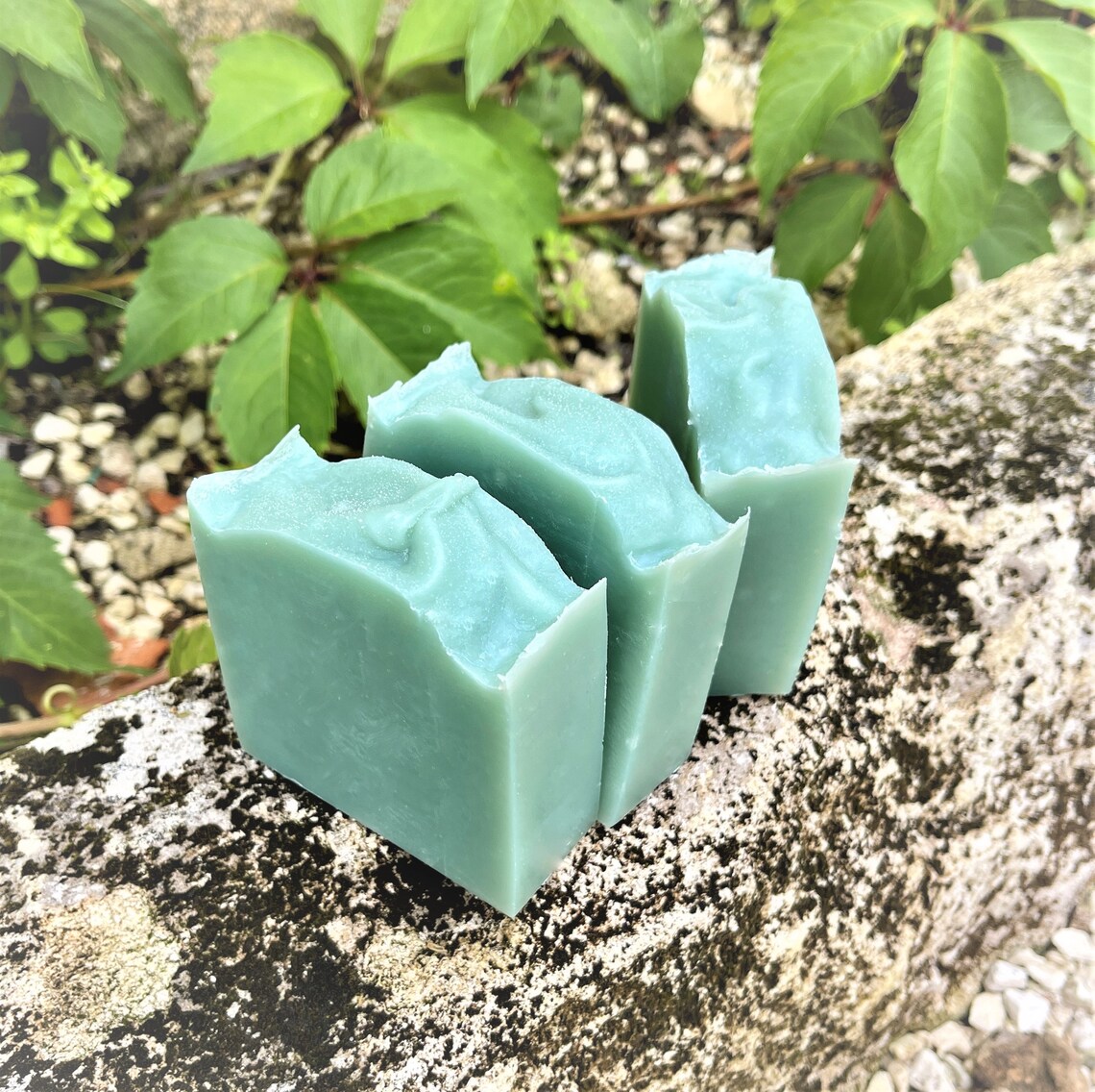 Natural Handmade Soap with Spirulina Artisan Soap with Etsy