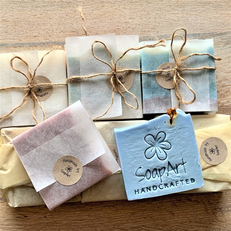 Handmade Soap Sample Pack. Mini Soap Bars. Natural Handmade Etsy