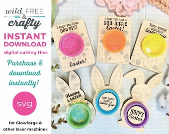 Play doh Easter svg, Play doh Easter Laser File, Easter Laser Cut Files, Laser SVG, svg file, svg designs, glowforge files