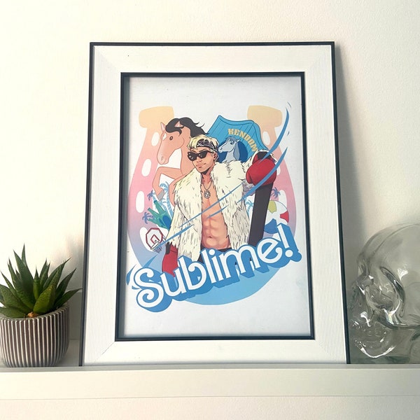 Ken Sublime! A5/A4 Art print