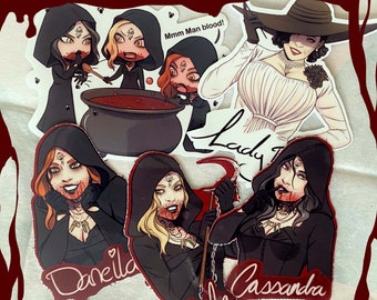 Dimitrescu Family Stickers