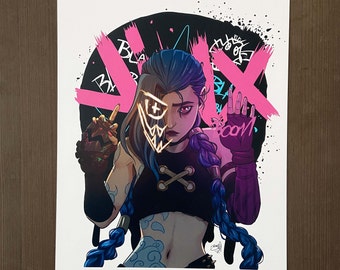 Jinx Boom  Art Print