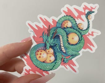 Shenron Drangon Ball Vinyl Sticker Fanart Decal