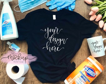 Girly Shirt Mockup Etsy