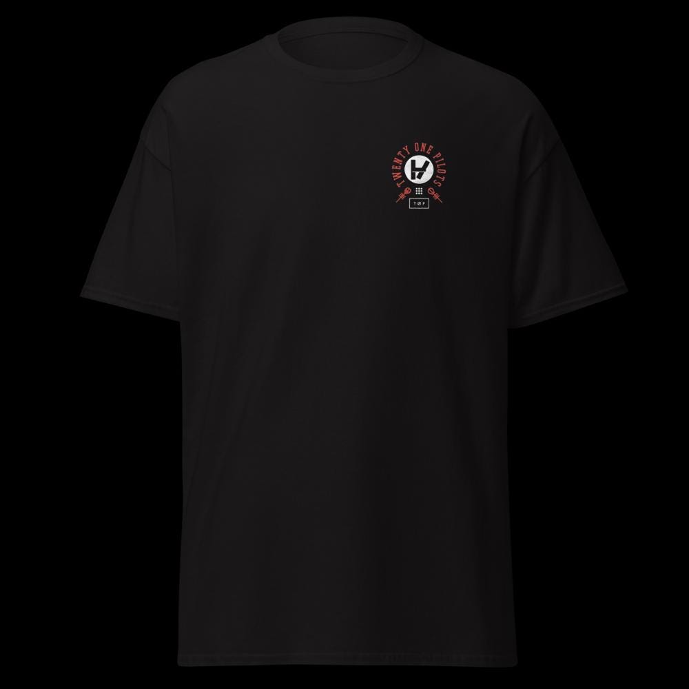 Twenty One Pilots Car Radio T-shirt: Retro Band Tee, Classic TØP