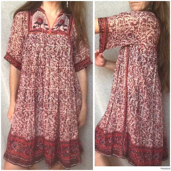 India Gauze Dress - Etsy