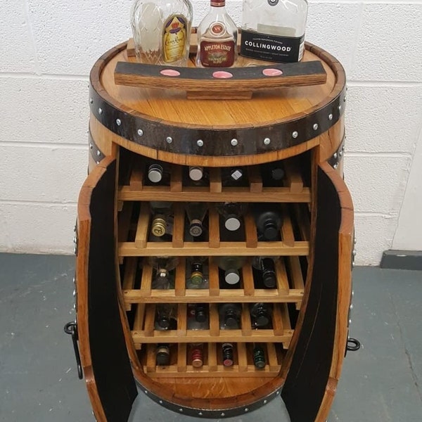 Wine Barrel Furniture Etsy