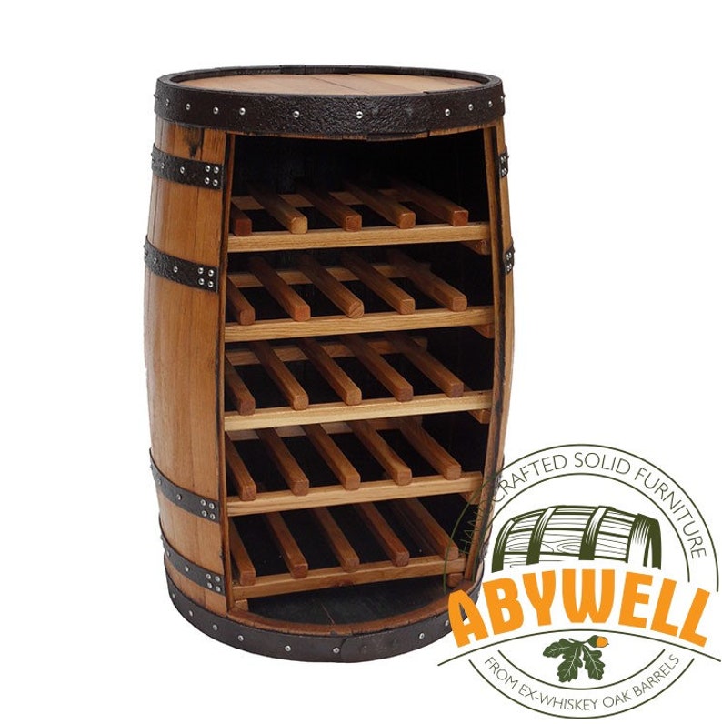 Wine Rack Drink Cabinet Table Handcrafted Solid Oak Etsy