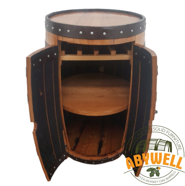 Whisky Barrel Drinks Barrelbar_shelf Etsy