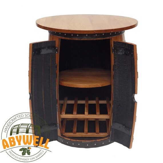 Drink Cabinet With Oakwood Table Top Handcrafted Solid Oak Etsy