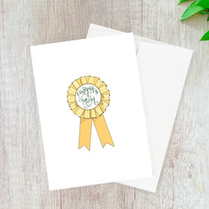 Gefeliciteerd mam, ik ben geweldig geworden / / grappige kaart, punny kaart, woordspeling kaart, moeder dag kaart, grappige moeder dag kaart