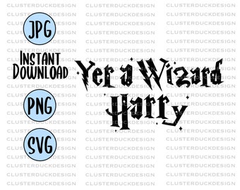 Download Free Yer A Wizard Harry Harry Potter Svg Design Svg Files For Etsy SVG Cut Files
