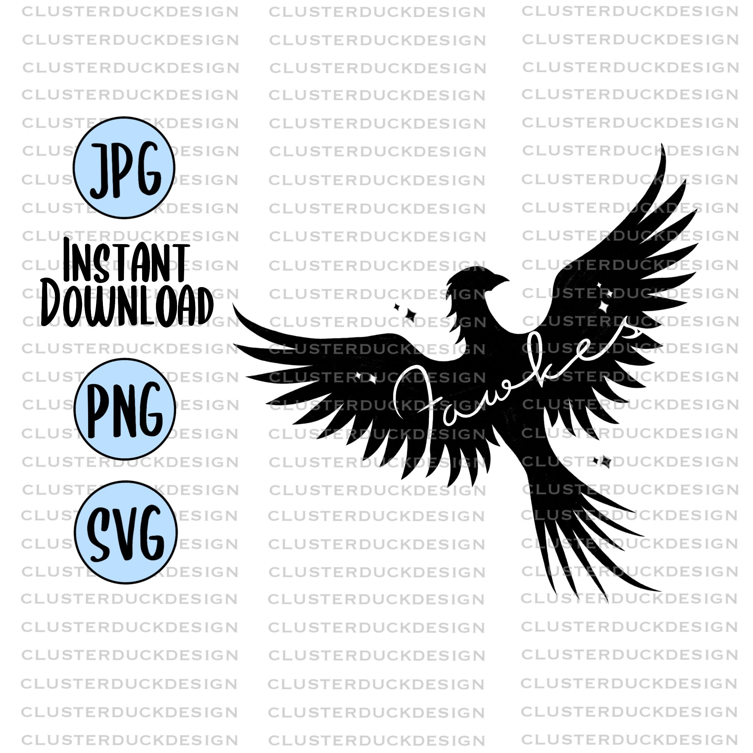 Download Fawkes Harry Potter Svg Design Svg Files For Cricut Etsy