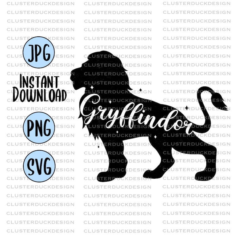 Download Gryffindor Harry Potter SVG Design SVG Files for Cricut | Etsy